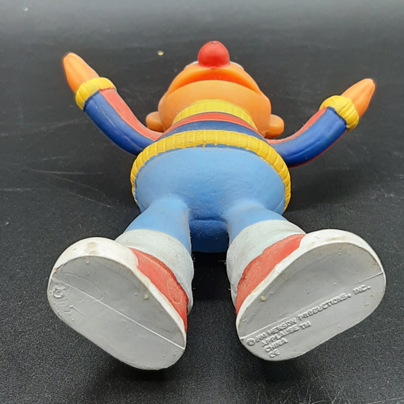 Jim Henson Productions Applause Sesame Street Ernie Bendable Figure Toy Vintage - Picture 6 of 7